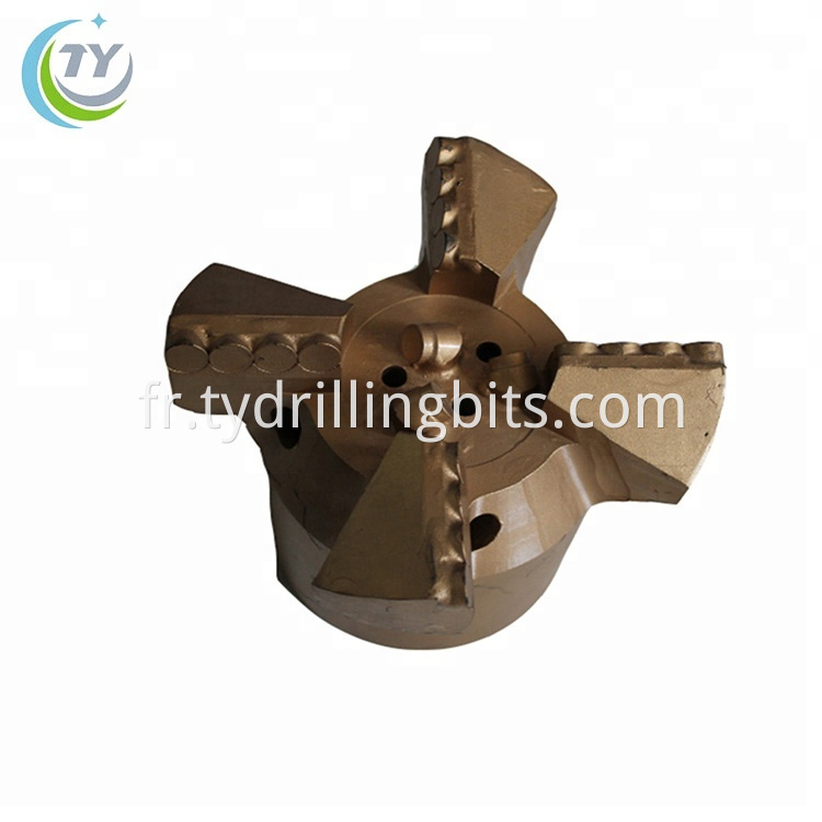 API 2 3/8" matrix body PDC drill bit 98mm for hard rock drilling